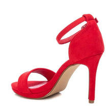 Cargar imagen en el visor de la galería, Sandalia roja tacon fino 79957