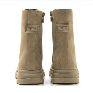 Bota militar Mustang beige 48866