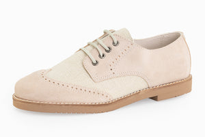 Blucher ceremonia beige