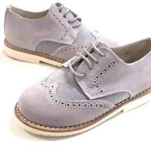 Blucher ceremonia gris